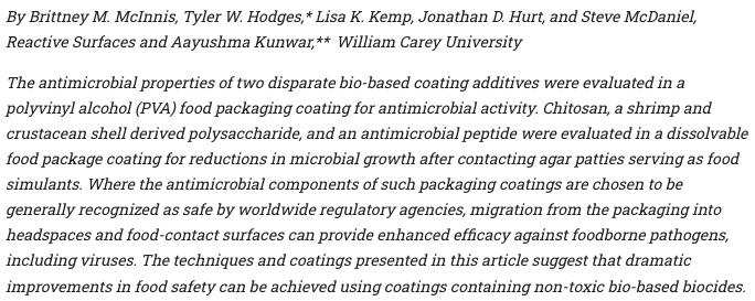 2018, Coatings Tech